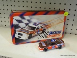 SNICKERS RACING LOT; 2 PIECES INCLUDING A DIECAST FORD THUNDERBIRD STOCK CAR ADVERTISING SNICKERS