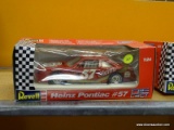 REVELL STOCK CAR; 1:24 SCALE DIECAST STOCK CAR HEINZ PONTIAC #57. BRAND NEW IN THE BOX!