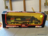 (CNTR) RACING CHAMPIONS 1:64 SCALE RACING TEAM TRANSPORTER; MELLO YELLO AND KYLE PETTY TEAM