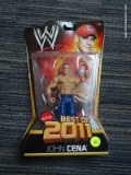 (CNTR) WWE JOHN CENA FIGURE; FACTORY SEALED NIP WWE BEST OF 2011 JOHN CENA BY MATTEL FIGURE.