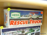 (CNTR) HESS RESCUE TRUCK; IN THE ORIGINAL BOX AND APPEARS TO BE NEVER USED!