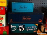 (WALL) 3 BOARD GAME LOT; INCLUDES TRIVIAL PURSUIT, TRIVIAL PURSUIT YOUNG PLAYERS EDITION, AND NAME