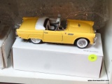 FORD THUNDERBIRD; 1/24 SCALE 1955 FORD THUNDERBIRD. MODEL #SS 7714 IS IN THE ORIGINAL PLASTIC WITH