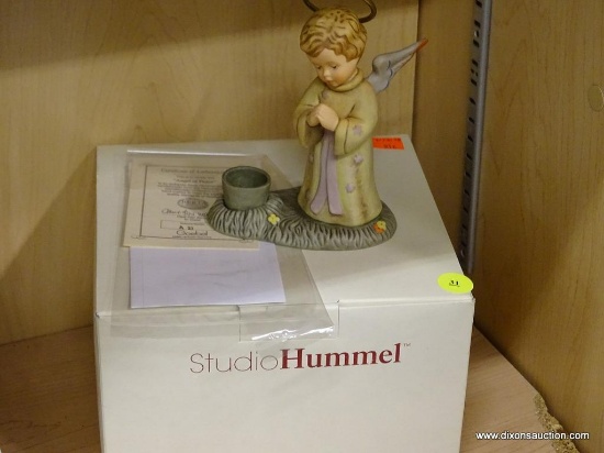 STUDIO HUMMEL FIGURINE; "ANGEL OF PEACE", BH 271, MADE IN 2003. WITH ORIGINAL CERTIFICATE OF