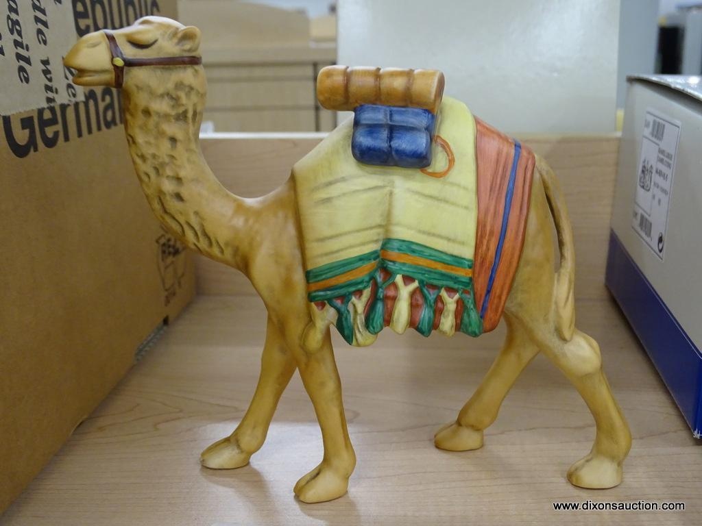 GOEBEL CAMEL FIGURINE; STANDING CAMEL MADE FOR HUMMEL NATIVITY DISPLAYS #214 & #260. MEASURES 7.5 IN | Art, Antiques & Collectibles Collectibles Decorative Collectibles Collectible Figurines & Hummels | Online | Proxibid