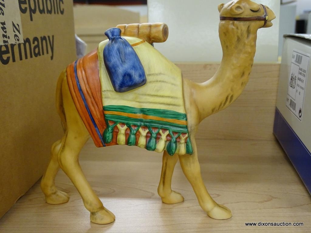 GOEBEL CAMEL FIGURINE; STANDING CAMEL MADE FOR HUMMEL NATIVITY DISPLAYS #214 & #260. MEASURES 7.5 IN | Art, Antiques & Collectibles Collectibles Decorative Collectibles Collectible Figurines & Hummels | Online | Proxibid