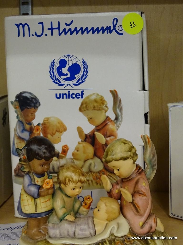 gå på arbejde lave et eksperiment Ubestemt GOEBEL M.I. HUMMEL UNICEF FIGURINE; "WE COME IN PEACE", #044, HUM754, 3.5  IN TALL. LIMITED EDITION | Art, Antiques & Collectibles Collectibles  Decorative Collectibles Collectible Figurines & Hummels | Online Auctions |  Proxibid