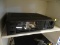 ONKYO TUNER AMPLIFIER; BLACK ONKYO QUARTZ SYNTHESIZED TUNER AMPLIFIER.MODEL NUMBER TX-38. MEASURES