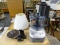 BREVILLE FOOD PROCESSOR; SILVER AND BLACK FOOD PROCESSOR MADE BY BREVILLE. MODEL NUMBER BFP660. THIS