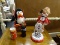 TABLE LOT OF COCA-COLA ITEMS; THIS LOT INCLUDES A REDSKINS COCA-COLA CAN, A GLASS BOTTLE OF