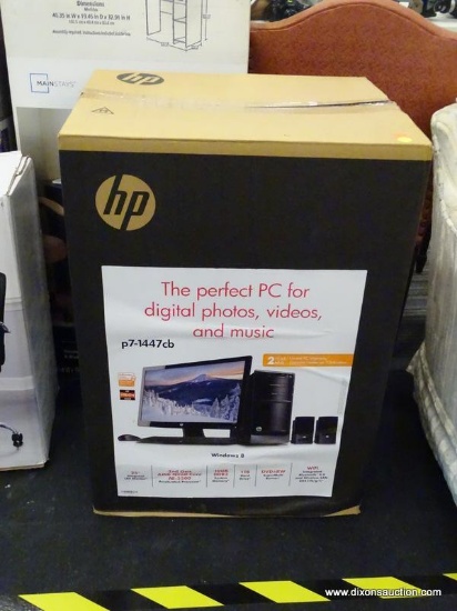 HOME OFFICE EQUIPMENT; HP PAVILION DESKTOP PC BUNDLE, BRAND NEW, NEVER USED! MODEL #P7-1447CB. THE