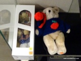 (DIS) PLUSH TEDDY BEARS; SIMILAR TO BOYD'S BEARS IN STYLE AND FEEL, THESE 2 PLUSH BEARS ARE READY