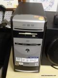 EMACHINES MEDIA CENTER PC; MODEL T3096. HAS 160GB/7200RPM HARD DRIVE, 48X MAX READ CD-ROM, 4X MAX