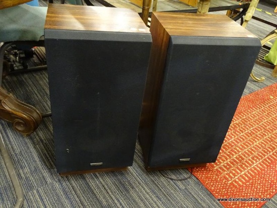 R3) FISHER SPEAKERS; PAIR OF VINTAGE FISHER 3 WAY DS- 811 50 WATT 8 OHM  HI-FI SPEAKERS. MADE IN THE | Estate & Personal Property Personal Property  | Online Auctions | Proxibid