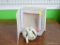 SNOWBABIES FIGURINE IN ORIGINAL BOX; DEPT 56 PORCELAIN FIGURINE, A SMALL BUNNY BABY CRAWLING OUT OF