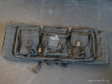 VOODOO TACTICAL GUN CASE; FITS WEAPONS UP TO 35 INCHES LONG. PADDED POCKETS ALSO HOLD TWO PISTOLS,