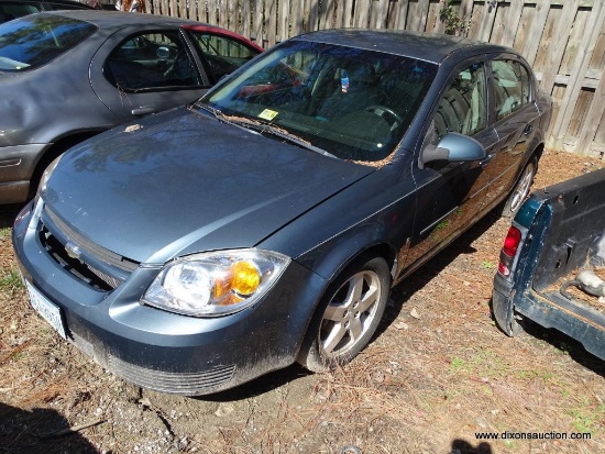 2006 BLUE CHEVROLET COBALT LT; VIN 1G1AL55F367710895. THIS VEHICLE WAS ABANDONED AT A SHOP WITH A