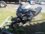 2006 BLACK SUZUKI KATANA GSX600 MOTORCYCLE; VIN JS1GN79A662101037. THIS VEHICLE WAS WRECKED ON