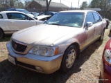 2000 SILVER ACURA 3.5 RL; VIN JH4KA9667YC007977. THIS VEHICLE WAS ABANDONED AT A GAS STATION. NO