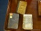 ANTIQUE SMALL HYMN BOOKS; TOTAL OF 5, ALL ARE POCKET SIZED AND ESTIMATED TO BE CIRCA 1880'S. COVERS