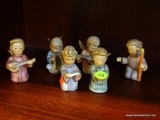 GOEBEL HUMMEL ANGELS LOT; TOTAL OF 6 PIECES. TINY ANGEL BABIES MEASURING ABOUT 3 IN TALL EACH,