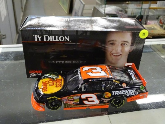 (R2) NASCAR 1:24 SCALE DIECAST COLLECTIBLE MODEL STOCK CAR; #3 BASS PRO SHOPS 2014 CAMARO DRIVEN BY
