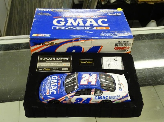 (R3) NASCAR 1:24 SCALE DIECAST COLLECTIBLE STOCK CAR; LIMITED EDITION 2001 #24 GMAC FINANCIAL