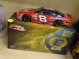 (R4) NASCAR 1:24 SCALE DIECAST COLLECTIBLE STOCK CAR; #8 BUDWEISER 2004 MONTE CARLO ELITE DRIVEN BY