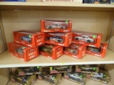 (R2) SHELF LOT OF RACING CHAMPIONS 1:24 SCALE DIECAST CARS; INCLUDES #19 HOOTERS, #31 CHANNELLOCK,