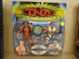 (R1) **SIGNED** TNA TOTAL NONSTOP ACTION WRESTLING FIGURINES; COMBO PACK INCLUDES 2 FIGURINES (