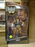 (R3) WWE LEGENDS TAZZ ACTION FIGURE; NEW IN BOX! WWE LEGENDS SERIES 4 TAZZ ACTION FIGURE. BOX