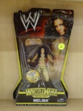 (R2) WWE WRESTLEMANIA 23 MELINA ACTION FIGURE; NEW IN BOX! WWE WRESTLEMANIA 23 HERITAGE SERIES