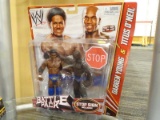 (END) WF BATTLE PACK FIGURES; NEW IN BOX! WF & MATTEL BATTLE PACK FIGURES. THIS BOX INCLUDES DARREN