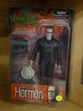 (R1) THE MUNSTERS ACTION FIGURE; BLACK & WHITE 