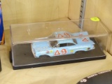 (R2) QUARTZO BOB WELBORN #49 DIECAST CAR IN PLASTIC CASE; IS A 1:48 SCALE AND IS IN A HARD PLASTIC