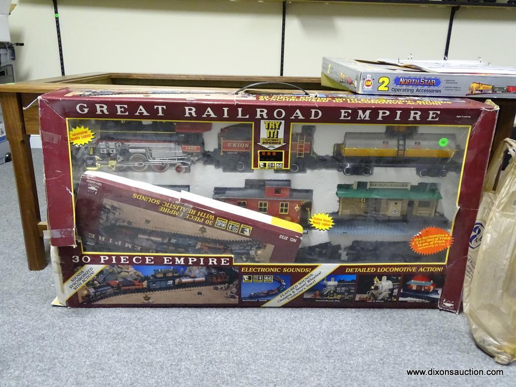 Great railroad empire train hot sale set