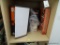 (GAR) SHELF LOT OF MISCELL.; SHELF LOT CONTAINS- NEW IN BOX LE CREUSET OVAL DUTCH OVEN, WAFFLE CONE