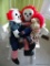 (DBED) RAGGEDY ANNE LOT; INCLUDES 3 RAGGEDY ANNE DOLLS. EACH HAS BRIGHT RED HAIR, AND A PATTERNED