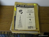 (GAME) LOT OF SHEET MUSIC; VINTAGE LOT OF SAXOPHONE AND CLARINET SHEET MUSIC