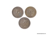 1921, 1932, 1933 CANADIAN CENTS