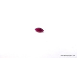 .31 CT MARQUISE SHAPE RUBY. MEASURES 5 X 2.5 X 2