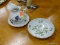 LOT OF ASSORTED LEFTON CHINA; THIS 3 PIECE LOT INCLUDES A SMALL WHITE PITCHER AND UNDERPLATE WITH