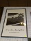 FRAMED ANSEL ADAMS POSTER; PRINTED FROM A COPY OF AN ANSEL ADAMS PHOTOGRAPH, POPULAR BLACK AND WHITE