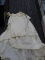 VINTAGE WEDDING DRESS; SIZE 10 FROM CONSTANTINO DRESS MAKERS. IS IN EXCELLENT CONDITION!