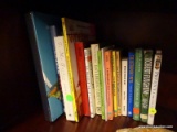 LOT OF ASSORTED BOOKS; THIS LOT INCLUDES 32 BOOKS ON TOPICS SUCH AS TRAVEL, GARDENING, AND DEALING