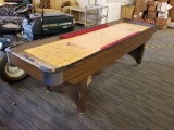 VENTURE 9' CLASSIC CUSHION SHUFFLEBOARD TABLE.