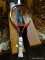 (R3) PRINCE BRAND TENNIS RACKET; IS RED, YELLOW AND BLACK IN COLOR AND IN EXCELLENT CONDITION!