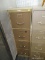 (R5) FILING CABINET; MADE BY EVERETT WADDEY. BROWN FINISH WITH 4 DRAWERS. MEASURES 15 IN X 25 IN X