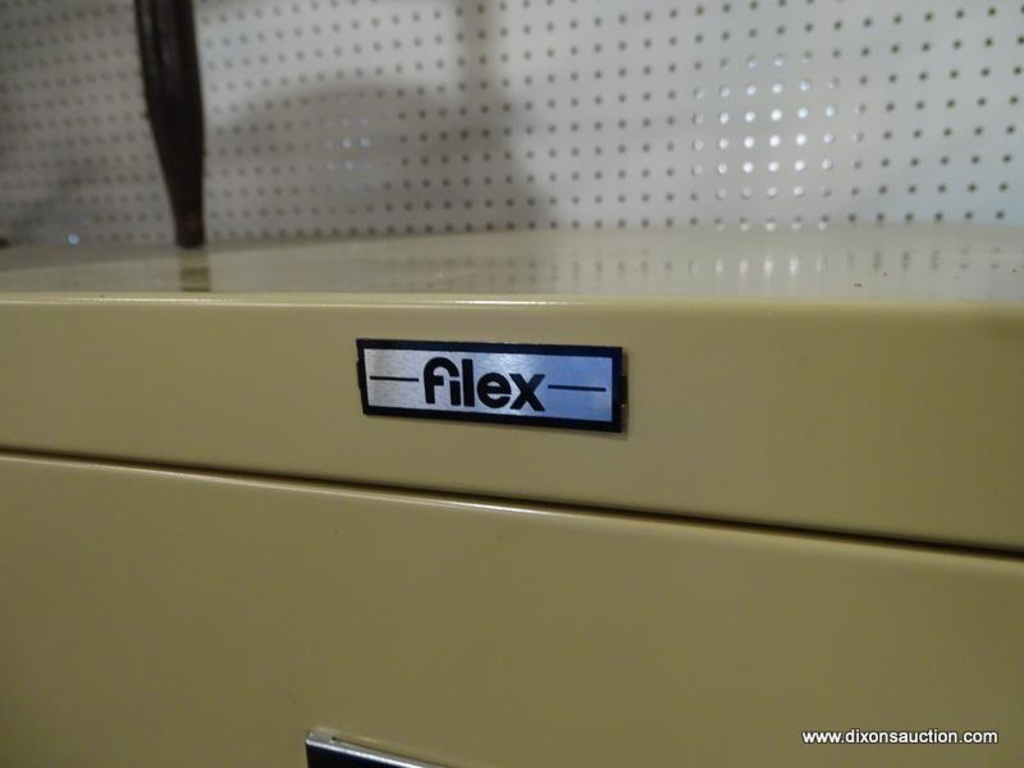 R5 Filing Cabinet Made By Filex Cream Metal Finish With 4