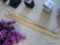 (BR4) WOODEN SLATS AND DOWEL RODS; ASSORTED NATURAL WOOD PIECES, IDEAL FOR TRIM, CUSTOM MINI BLINDS,